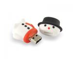 Носитель информации USB 2.0 ICONIK 4Gb RB-SM2 Снеговик