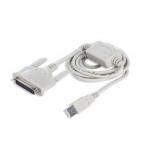 Переходник с USB DB25M/AM Gembird 1.8m (UAS112) блистер